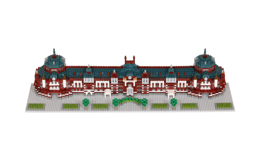 ナノブロック 東京駅丸の内駅舎 デラックスエディション ｜ブロック おもちゃ ギフト プレゼント 誕生日 国産 オモチャ 玩具 鉄道 駅舎 鉄道模型 JR東日本 東京駅 nanoblock NB-054