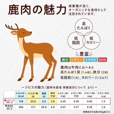 軽井沢鹿工房　愛犬用鹿肉　手作り食応援セット【配送不可地域：離島】【1522014】