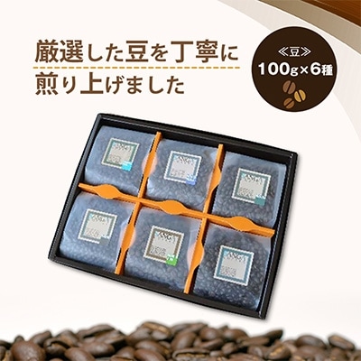 サンガコーヒー〈豆〉100g×6種【1070089】