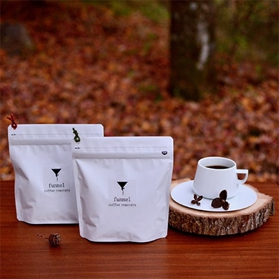 自家焙煎スペシャルティコーヒー中浅煎りブレンドと焙煎士お勧めシングルオリジンストレート(豆のまま)【1132645】