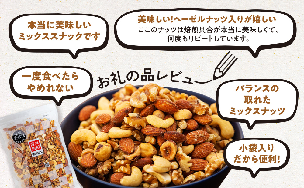 ナッツ 低糖質 無塩 4種 ミックスナッツ 2kg 400g 5袋 小分け 素焼き 生くるみ アーモンド ヘーゼルナッツ カシューナッツ 大容量 チャック付き おすすめ 健康 