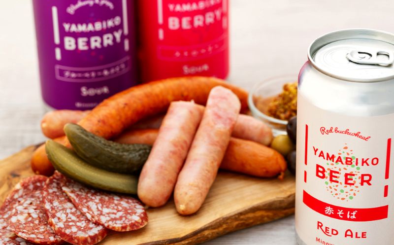 クラフトビール YAMABIKO BEER 3種 計6本 飲み比べ セット 赤そば ブルーベリー ストロベリー 詰め合わせ 地ビール フルーツ ビール フルーツビール お酒 酒 アルコール 発泡酒 珍しい フルーティー ギフト プレゼント 贈答 冷蔵 長野 長野県
