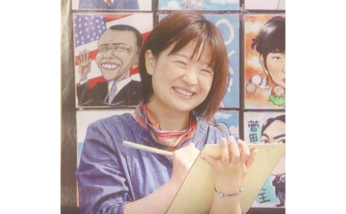 似顔絵色紙（1枚） 絵画 