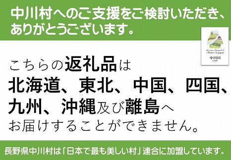 中川村の秋の味覚　松茸　約200g