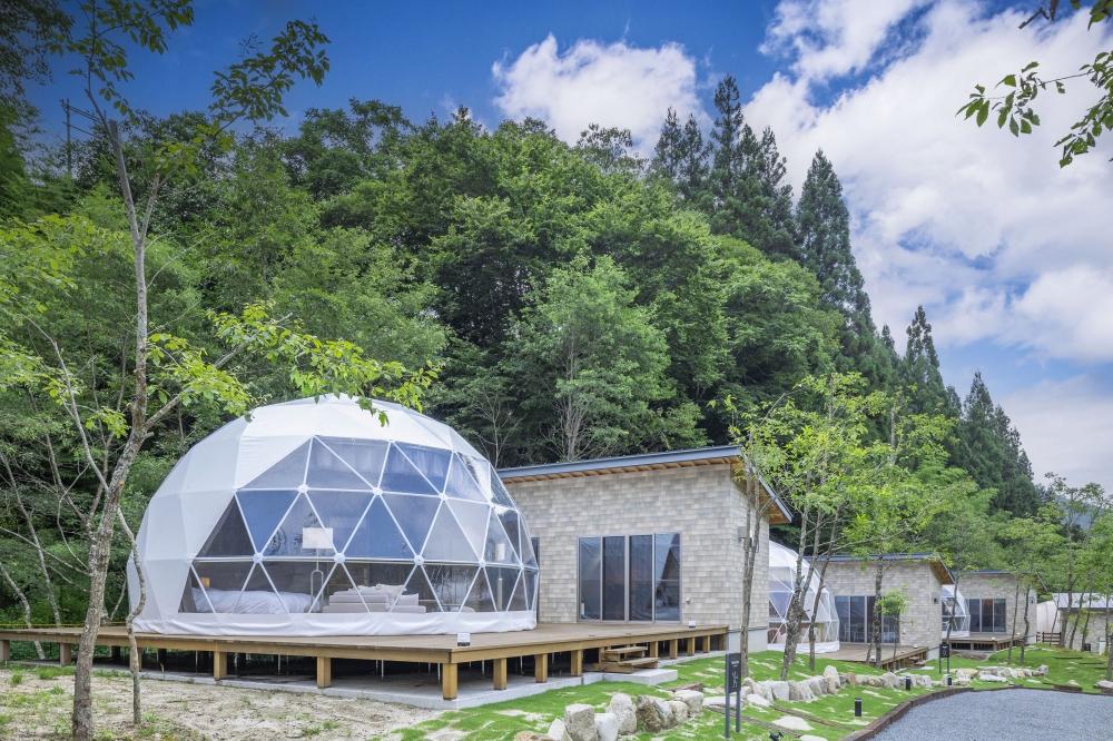 長野県阿智村で日本一の星空グランピング《mökki （mokki モッキ）～STARDUST GLAMPING achi village～》 　宿泊ギフト券（15,000円分）
