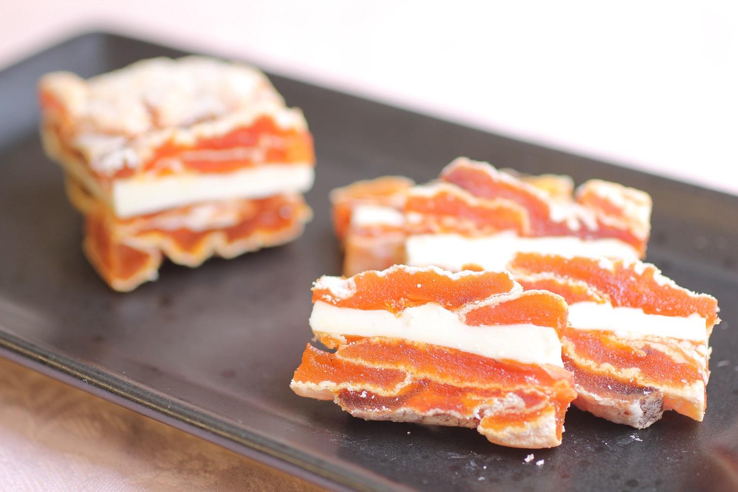 幻のカルピスバター使用！市田柿ミルフィーユ3本セット