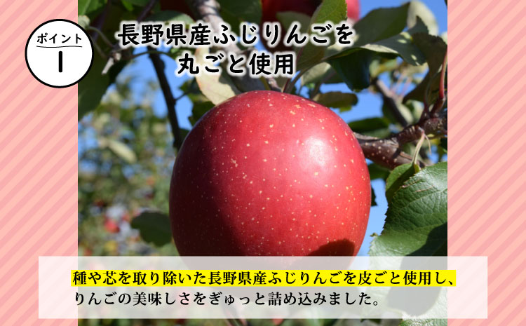 ふじリンゴを使用！信州りんごアイス　16個セット