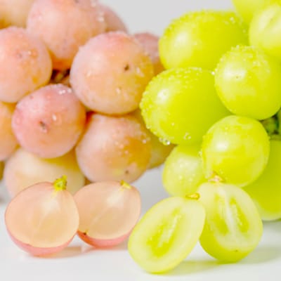 【信州産ぶどう2房セット】 シャインマスカット1房・旬の品種1房(約500g×2房)【配送不可地域：離島】【1499822】