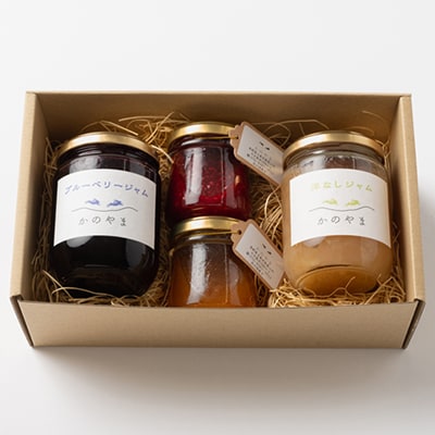 信州産　完熟フルーツのジャム4種の詰め合わせ【1378451】