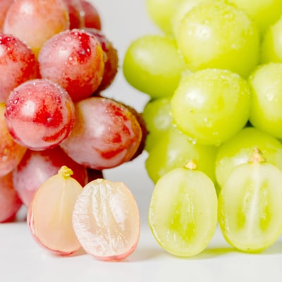 クイーンルージュ&シャインマスカット　2房セット【配送不可地域：離島】【1436453】