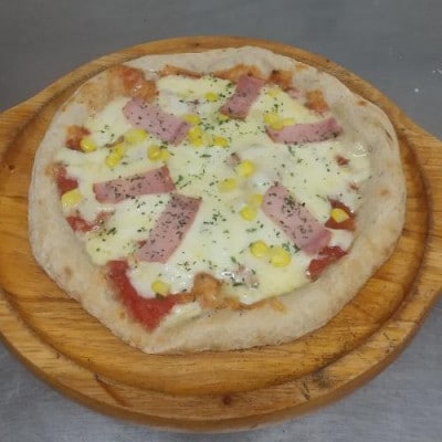 ミックスピザ　約21cm×3枚セット　高山村産小麦粉ハナマンテン100%使用の手作りピザ【配送不可地域：離島】【1726796】