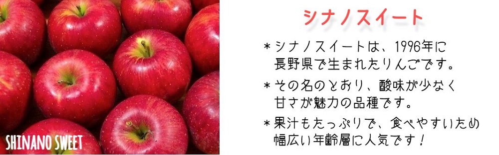 りんご シナノスイート 特選 3kg やまじゅうファーム 沖縄県への配送不可 2024年10月中旬頃から2024年10月下旬頃まで順次発送予定 令和6年度収穫分 信州の環境にやさしい農産物 減農薬栽培 長野県 飯綱町 [0521]