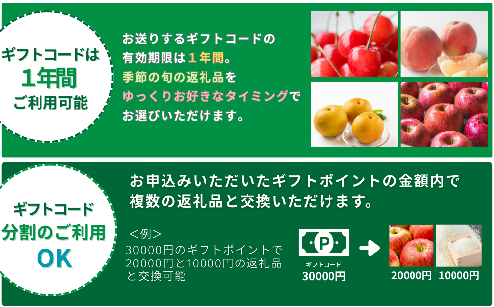 あとからセレクト 【ふるさとギフト】 ギフトポイント 寄附額 20000円分 あとから選べる返礼品 長野県 飯綱町 [2055]