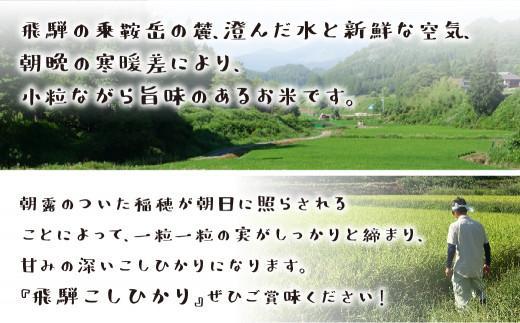 【令和6年産 新米】 飛騨産コシヒカリ白米 「うまいうまい飛騨の米」 白米 10kg | こしひかり 飛騨産 精米 お米 特別栽培米 飛騨高山 ファームジネンいいむら GG016