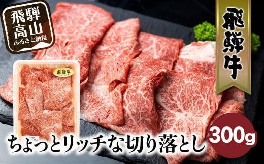 飛騨牛 切り落とし 300g | みすじ ウデ すき焼き しゃぶしゃぶ  希少部位 和牛 国産牛 冷凍 飛騨高山 飛騨牛のこもり FC007VC13