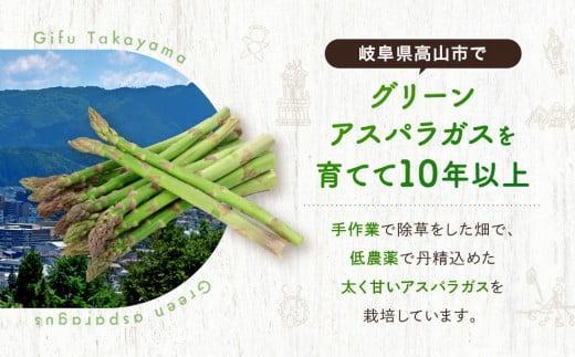 【2025年発送 先行受付】ひだっこ アスパラ 1.5kg グリーンアスパラガス アスパラガス 飛騨産 野菜 春  夏  産地直送 新鮮   CM004VC01