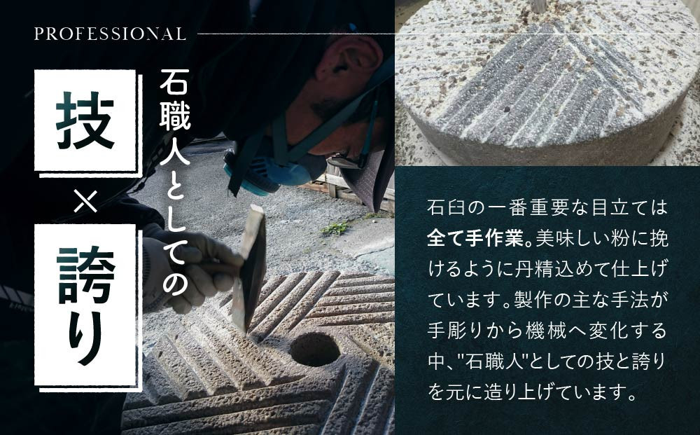 飛騨溶岩石臼 蕎麦挽き 直径約30センチ | 石うす 飛騨溶岩 手打ち蕎麦 米 小麦 お茶 手挽き用 そば 家庭用 日本製 砂原石材 BE007