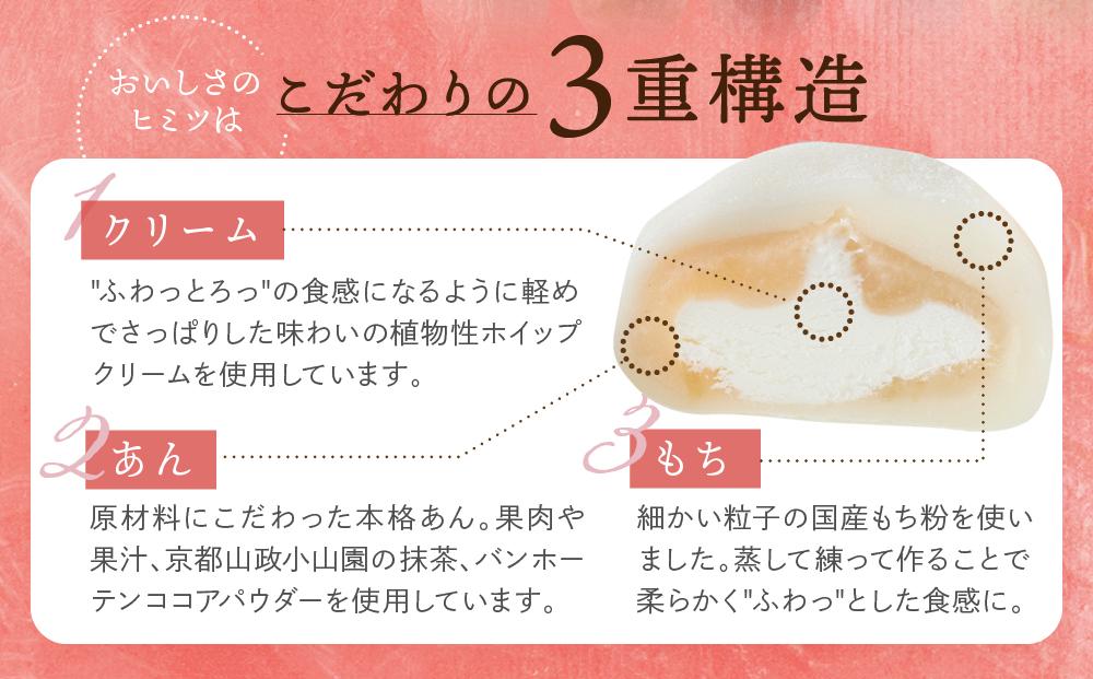 やわらかクリーム大福 5種11個| 大福 食べ比べ 冷凍 訳あり 簡易包装 生クリーム 和 ギフト プレゼント 有限会社サカイ食品 GC015