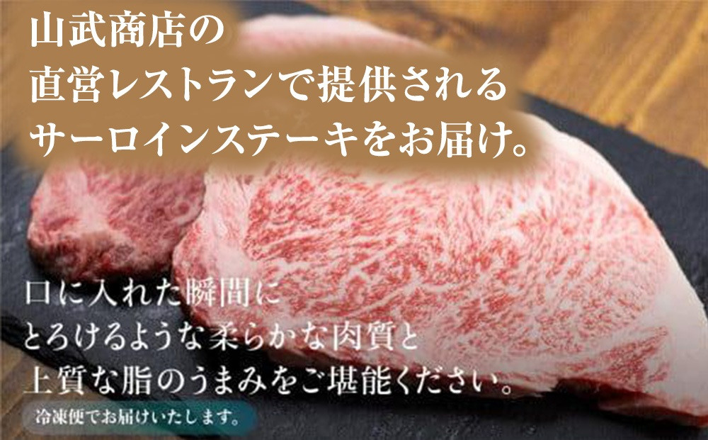 飛騨高山の誇り 飛騨牛 サーロインステーキ用 300ｇ×2枚｜飛騨牛 ステーキ ジューシー 霜降り肉 飛騨高山 マノア株式会社　PS004 　