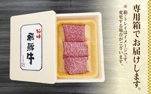 【3月発送】飛騨牛 A5等級 もも肉 ステーキ 100g×3枚 | 黒毛和牛 ブランド和牛 牛肉 A5ランク 飛騨高山 ながせ食品 FH015VC03