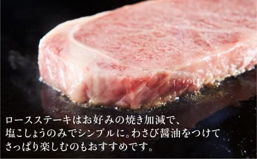 【1月配送】飛騨牛 ロース ステーキ 200g×2枚 2人前 ロースステーキ  霜降り 牛肉 黒毛和牛 和牛 国産牛 サーロインステーキ 高級肉 飛騨高山 山武商店  LZ017VC01