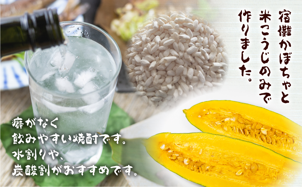 【数量限定】宿儺かぼちゃ焼酎2本入り 南瓜焼酎 地酒 酒 珍しい 数量限定 KA007