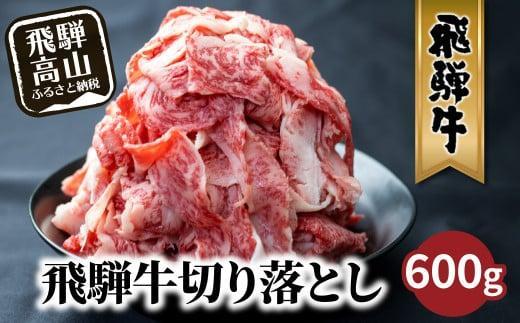 飛騨牛 訳あり 切り落とし600g  (日付指定不可) | 牛肉 肉 訳あり 切落し すき焼き高山市 不揃い 黒毛和牛 冷凍 人気 国 産 薄切り 部位 お取り寄せ グルメ 高評価 レビュー  (株)丸明 LR004FAJ