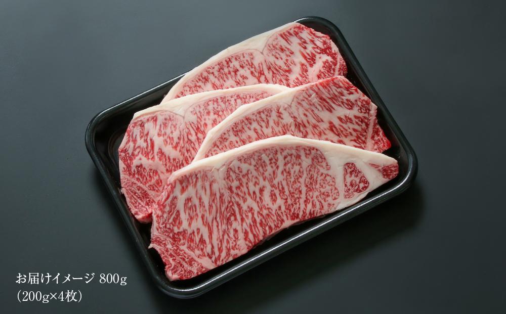 飛騨牛 サーロインステーキ 800g（200g×4）冷凍真空パック | 肉 お肉 ステーキ 黒毛和牛 和牛 個包装 小分け 人気 おすすめ 牛肉 ギフト お取り寄せ【飛騨高山ミート MZ010】