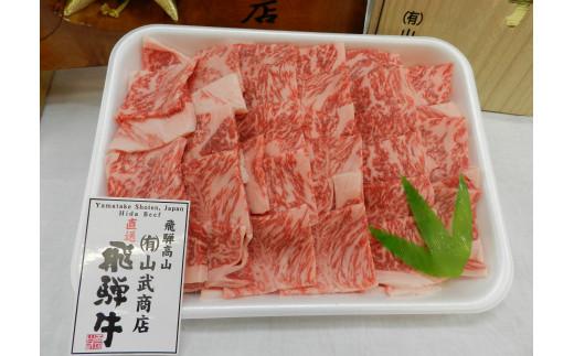 【高島屋選定品】飛騨牛 ロース 焼肉用 500g 和牛 ロース焼肉用 ロース 焼肉用 (株)高島屋 TR3549