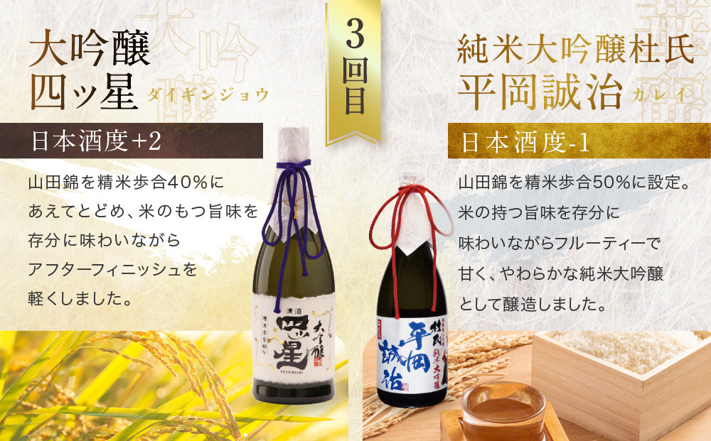 【定期便／訳あり】飛騨高山の地酒をまるっと堪能！お家で3か月間楽しめる酒蔵セット | 酒 日本酒 飲み比べ セット 飛騨高山 有限会社舩坂酒造店 FB109