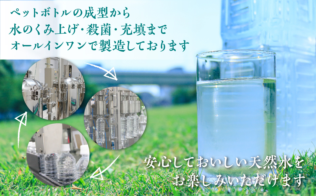 6回 定期便】天然水 飛騨の雫 2L×12本 (2ケース) 水 ペットボトル 飲料 ...