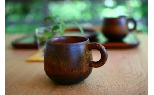 【寄附額見直しました 】まあるい木のマグカップ | ギフトラッピング対応 木製 飛騨高山 国産 プレゼント 可愛い お祝い 日本製 おしゃれ 人気 おすすめ 新生活【オークヴィレッジ】AH053VC13