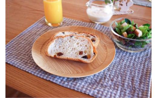 【オークヴィレッジ】モーニングプレート(2枚セット) | ギフトラッピング対応 お皿 木製 木の皿 ウッドプレート  キッチン 食器 プレート 皿 木の 無垢材 おしゃれ AH059VC13