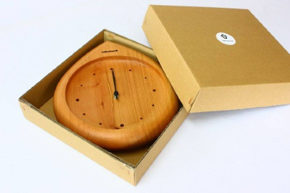 nokutare】 壁掛け時計 （sizuku） 飛騨の匠 工芸 ウォールクロック 