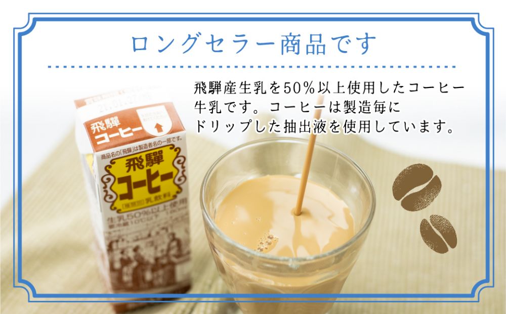 飛騨牛乳 飛騨コーヒー 飛騨オレンジ 飛騨パイン アソート 飲み比べ 20本セット | ジュース コーヒー牛乳 フルーツ牛乳 オレンジ パイン なつかしい お子様から大人の方まで 飛騨酪農農業協同組合 CV014