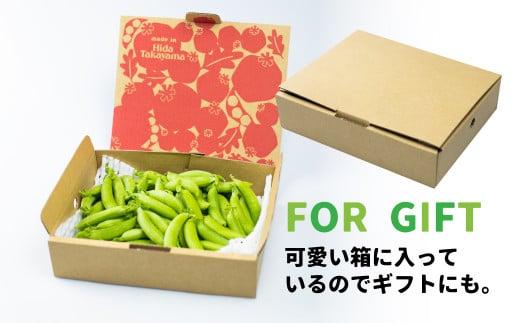 【先行予約】《収穫次第順次発送》 飛騨高山産 スナップえんどう 560g | 野菜 旬 新鮮 飛騨 高山 エンドウ 豆 スナックエンドウ スナップ えんどう豆 飛騨高山 新葉ファーム FV006