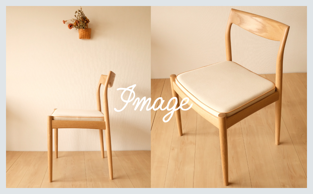  ダイニングチェア（アーム無し）　選べる座面 国産材 ナラ 天然木 ダイニング  家具  木工家具 椅子 いす チェア チェアー 木製 木製家具 COYA Fine Furniture TR4519