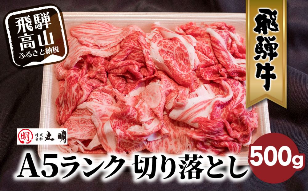 飛騨牛 A5等級 切り落とし 500g 和牛 国産 牛肉 肉 訳あり 丸明 部位不揃い 黒毛和牛  TR3733|JALふるさと納税|JALのマイルがたまるふるさと納税サイト