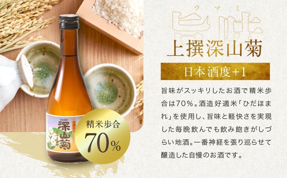 飛騨の辛口地酒をレトロな小袋に入れた飲み比べセット 300ml×2本 2種 日本酒 酒 お酒 上撰 爽酒 地酒 辛口  日付指定可 舩坂酒造 飛騨高山 FB037