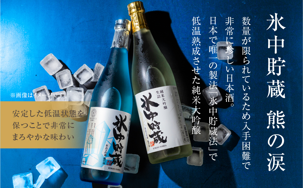 【数量限定】熊の涙300ml×３種3本お試しセット 日本酒 お酒 限定酒 300ml 3種 氷中貯蔵 飲み比べ 純米大吟醸 特別本醸造 生詰め酒 熊の涙 酒 地酒 リカーショップながせ TR4511