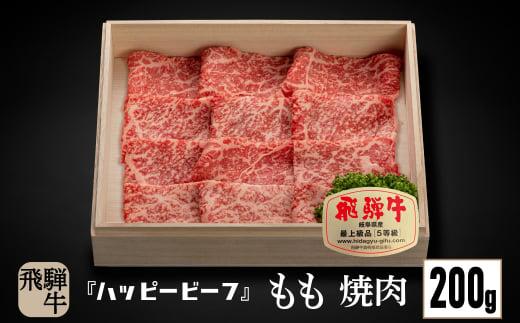 【12月配送】飛騨牛 A5等級 赤身 もも肉 焼肉 200g  年内発送 発送時期が選べる 飛騨牛 ブランド牛 Ａ5ランク ハッピープラス 飛騨高山 JQ012VC12