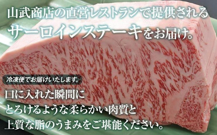 飛騨高山の誇り 飛騨牛 サーロインステーキ用 1.0kgブロック｜飛騨牛 ステーキ ジューシー 霜降り肉 贅沢 飛騨高山 マノア株式会社　PS006 　