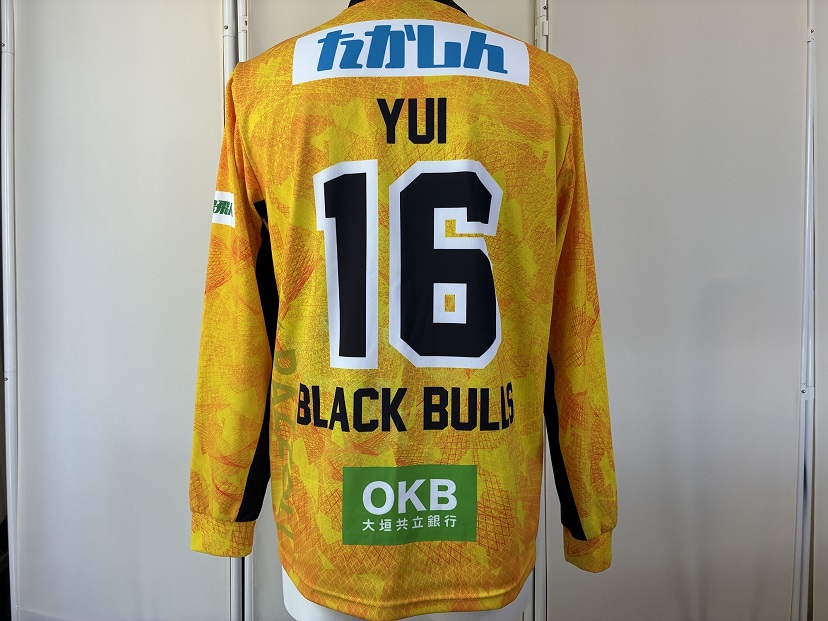 『飛騨高山ブラックブルズ岐阜』オーセンティックユニフォーム・ゴールキーパー 黄 | ハンドボール 女子ハンド スポーツで人生を豊かに、故郷に活力を 応援 一体感 飛騨高山 特定非営利活動法人飛騨高山ハンドボールクラブ  SG004