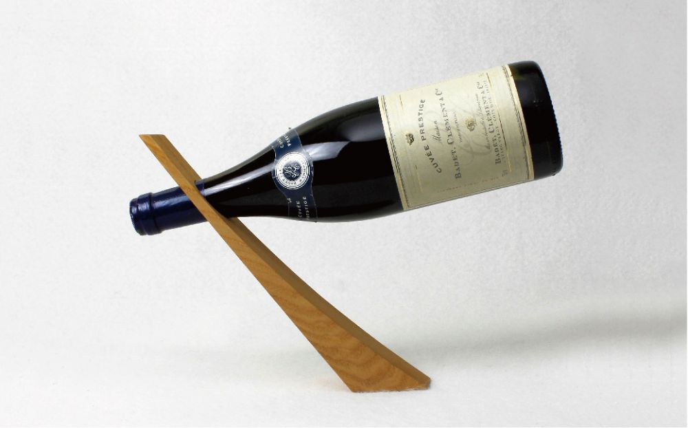 ワイン立て 木製 | ワインスタンド クリ チェリー ブラック