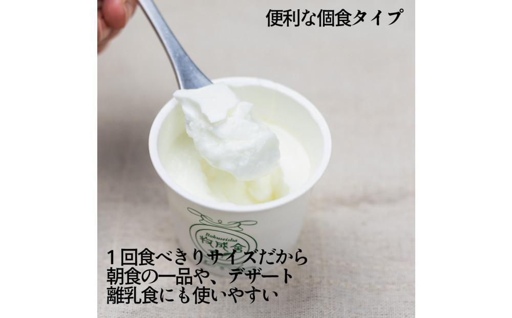 ＜牧成舎＞飛騨の牛乳屋さんが作った こだわりの カップヨーグルト12個（砂糖不使用タイプ）| ヨーグルト 無糖 砂糖不使用 無添加 健康 おいしい さっぱり 飛騨高山 (有)牧成舎 DF038