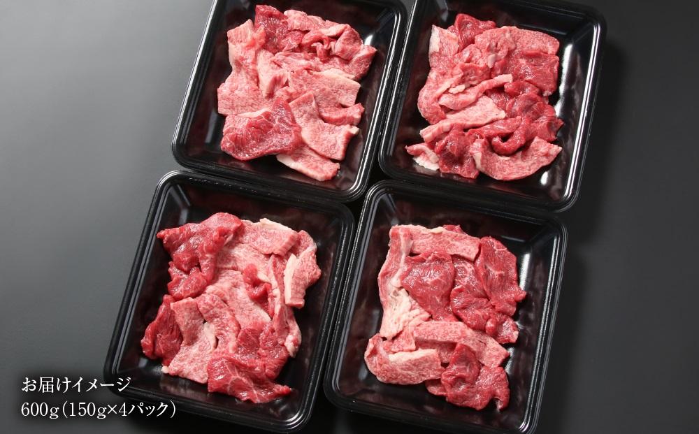 訳あり 飛騨牛 焼肉 切落とし 600g（150g×4パック） 冷凍真空パック | 肉 お肉 焼肉 焼き肉 やきにく 黒毛和牛 和牛 個包装 小分け 人気 おすすめ 牛肉 ギフト お取り寄せ【飛騨高山ミート MZ014】