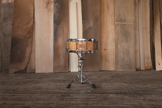 【高島屋選定品】＜koikedrums＞ 欅 スネアドラム（14”×6”） F4N-0580