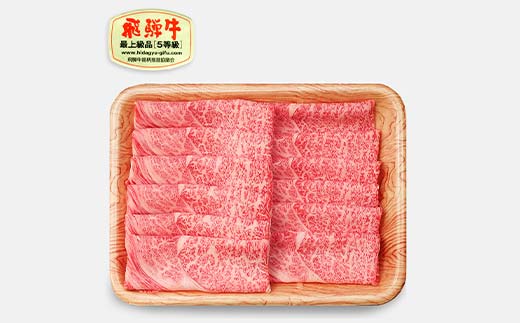 飛騨牛 A5等級 肩ロース肉 しゃぶしゃぶ用 500g 牛 肉 等級 肩ロース ロース しゃぶしゃぶ 赤身 飛騨 F4N-1687