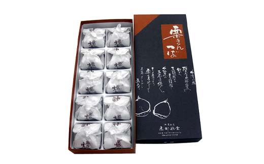 〈御菓子司 恵那福堂〉栗きんつば 10個入 F4N-2442