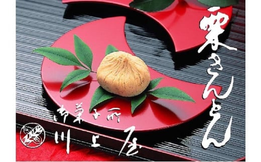 【9月お届け】 御菓子所 川上屋 栗きんとん （秋季限定）10個入り F4N-1066